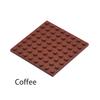 Bricks Toys DIY Educational Creative Compatible Brand Thin Dots 10pcs Building Blocks Figures 8x8 12Color Size With for Children