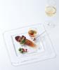 Toyo Sasaki Glass Orbit Square Plates, 280mm, Set of 2, Made In Japan, Large Platters, Glass Dishes, Tableware, Item 46351