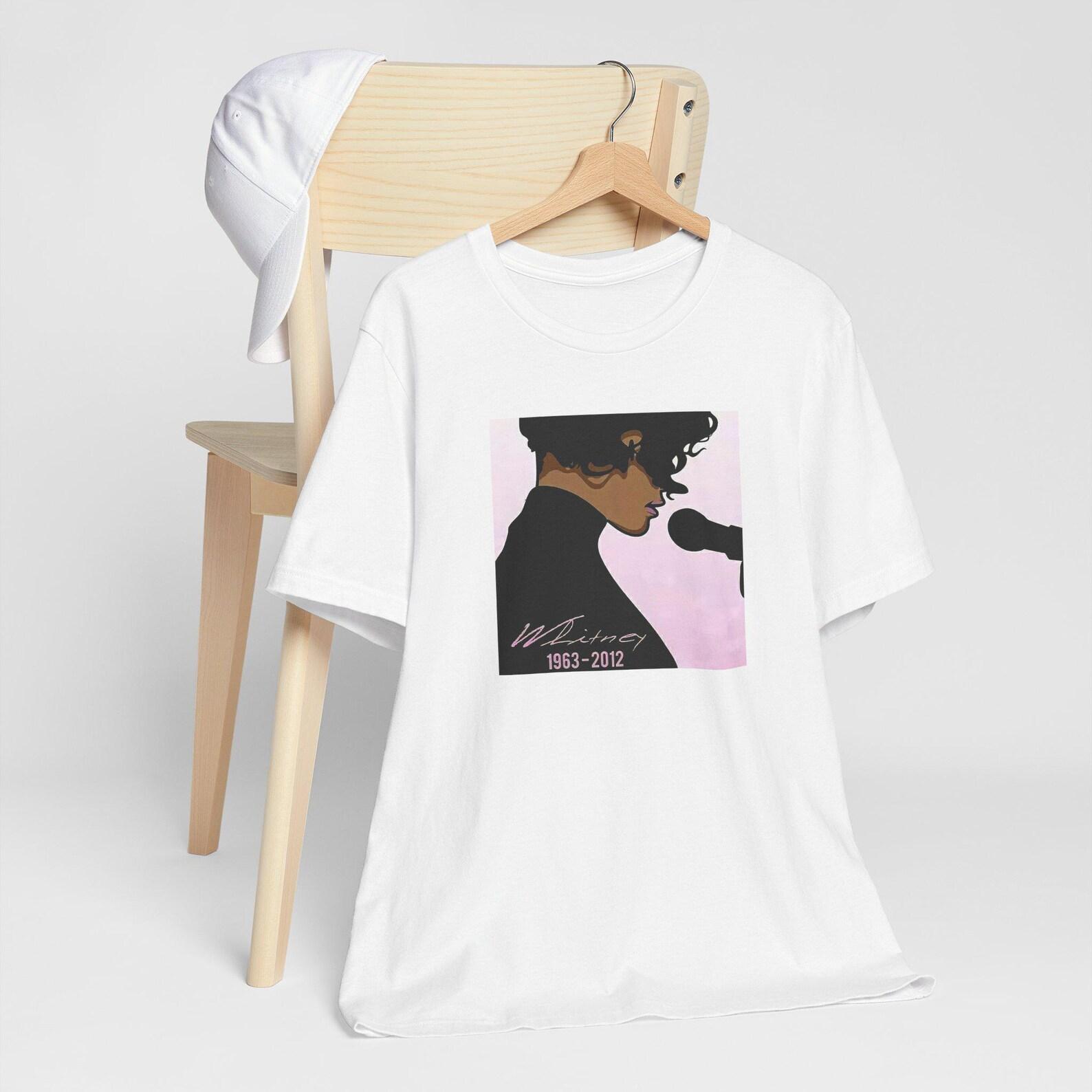Whitney Tribute 1963-2012 Graphic Tee Shirt M