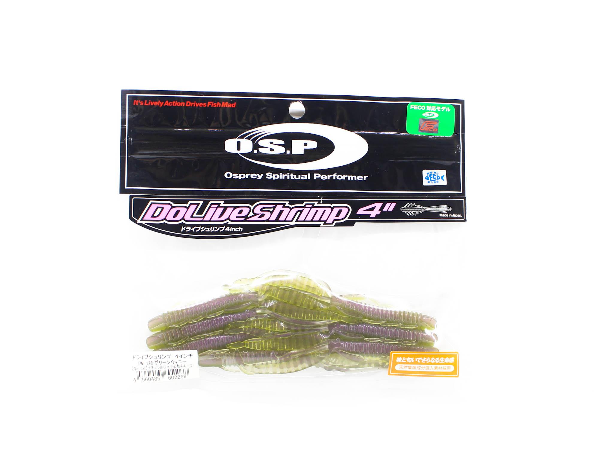 

Мягкая приманка OSP Dolive Shrimp 4 дюйма TW-128 (2268)