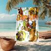 Ultra-Soft Beach Towel with Scooby-Doo Theme,Ideal for Pool - Camping, Diving - Perfect Travel Essential, Vibrant Beach Towel.