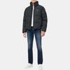 Calvin Klein Logo Stand Collar Long Sleeve Down Jacket Men outerwear Black J400477-BEH