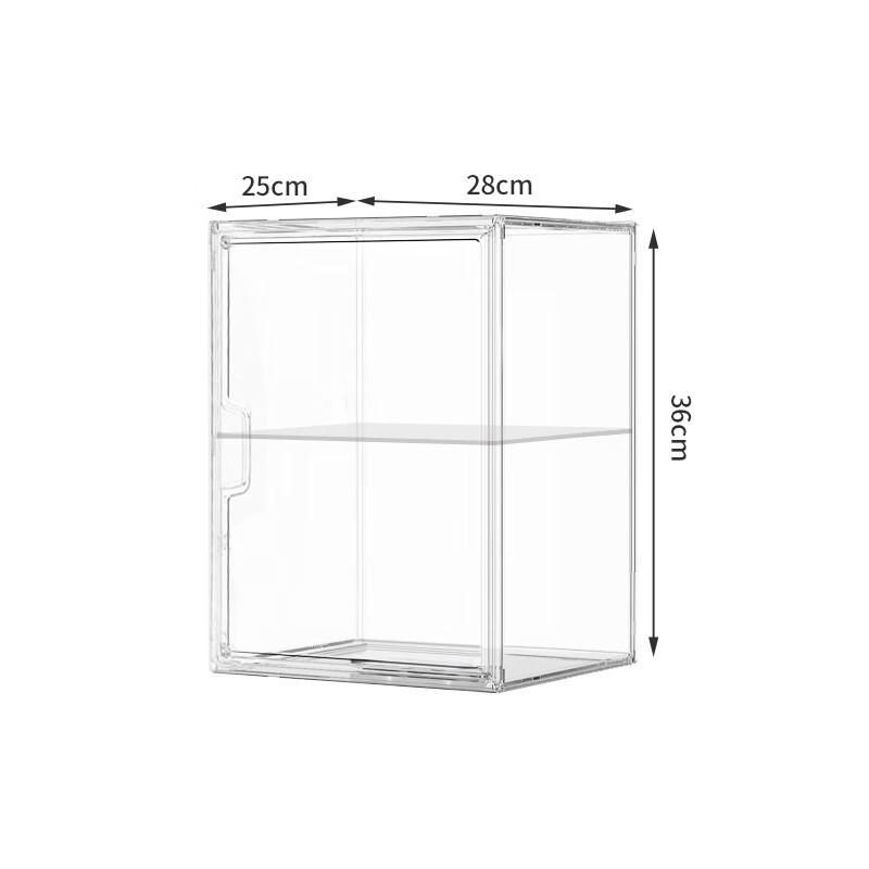 Zhaiwanjia Foldable Transparent Storage Organizer Box