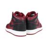 Jordan 1 Mid Team Red Black White GS 554725-601