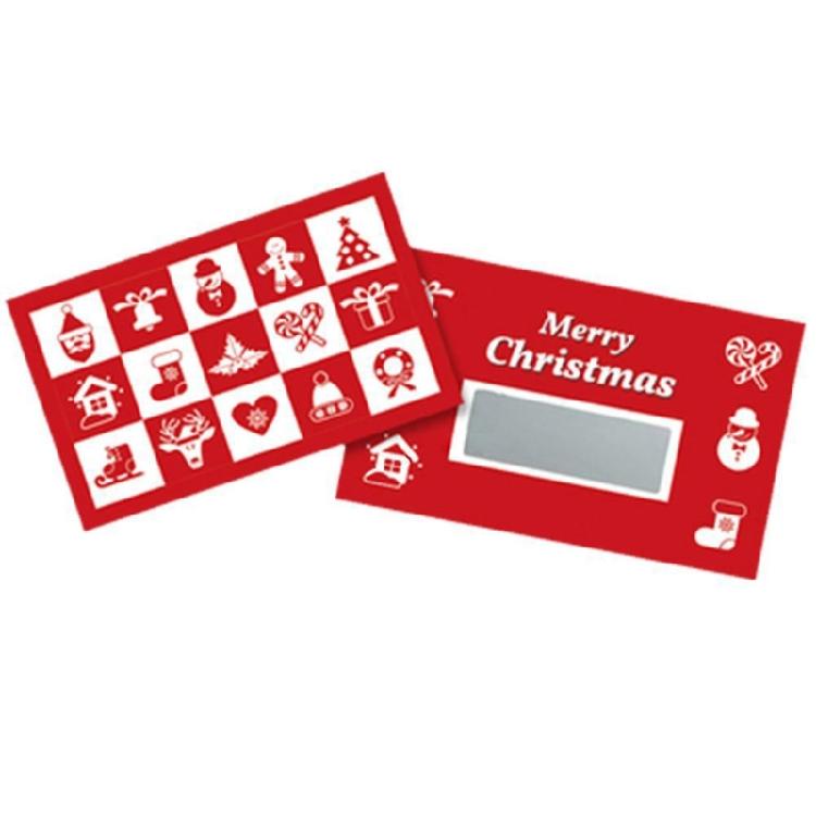 30Pcs Handmade Scratch Off Coupon Cards Christmas Prizes Card for Birthday Wedding Holiday Parties Festival Celebration