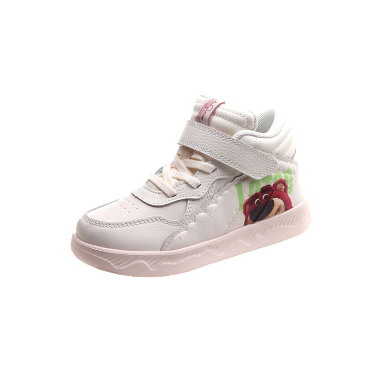 Disney X Li Ning Strawberry Bear Casual Shoes Kids Sneakers Beige YKNR140-16