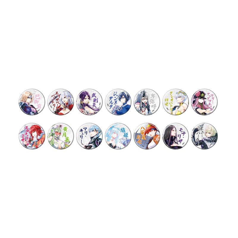 

Witch Wars 32 Talented Witches Kill Each Other 01 Can Badge Box [Official Illustration] 14-Piece