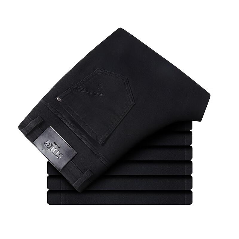 

FengXun Men s Autumn Winter Jeans FXLF8203-1 38