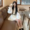 Lantern Sleeve Sweet French Temperament Short Dress, 2026 Spring/Summer Collection