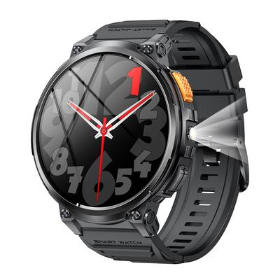 Best Selling IP68 Waterproof BT Smart Watch for Men Big Dial Health Monitoring Answering Call Sleep Tracker Compass Calendar