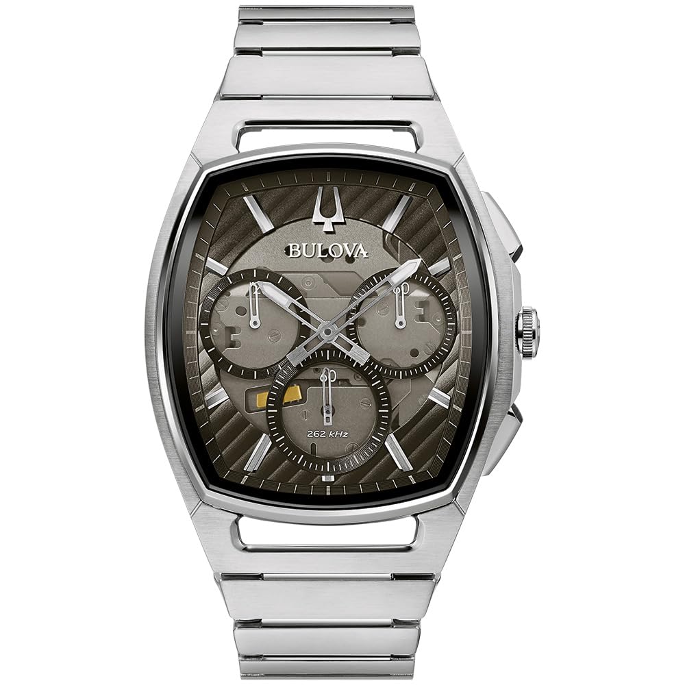 Bulova Men's Quartz Black Watch 96A257