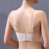 Seamless Bra Women's Sports Underwear Women's Non-steel Band Adhesive Bra Hollow Out Solid Color Large Sexy Bra