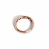 Mezmic Art Bold Round Basic Ring