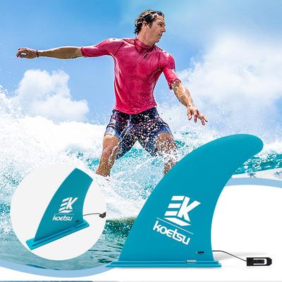 Paddle Board Fin SUP Center Fin No-Tool Installation Stand Up Paddleboard Fin Replacement for Paddle Board Longboard