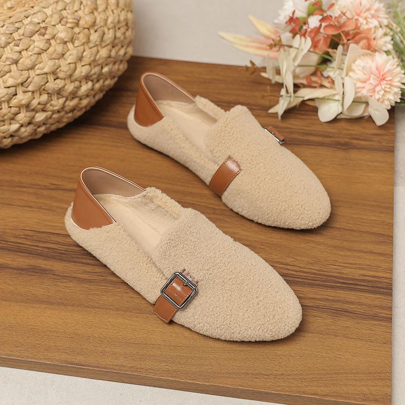 Кожаный ремень из меха ягненка — фото 4