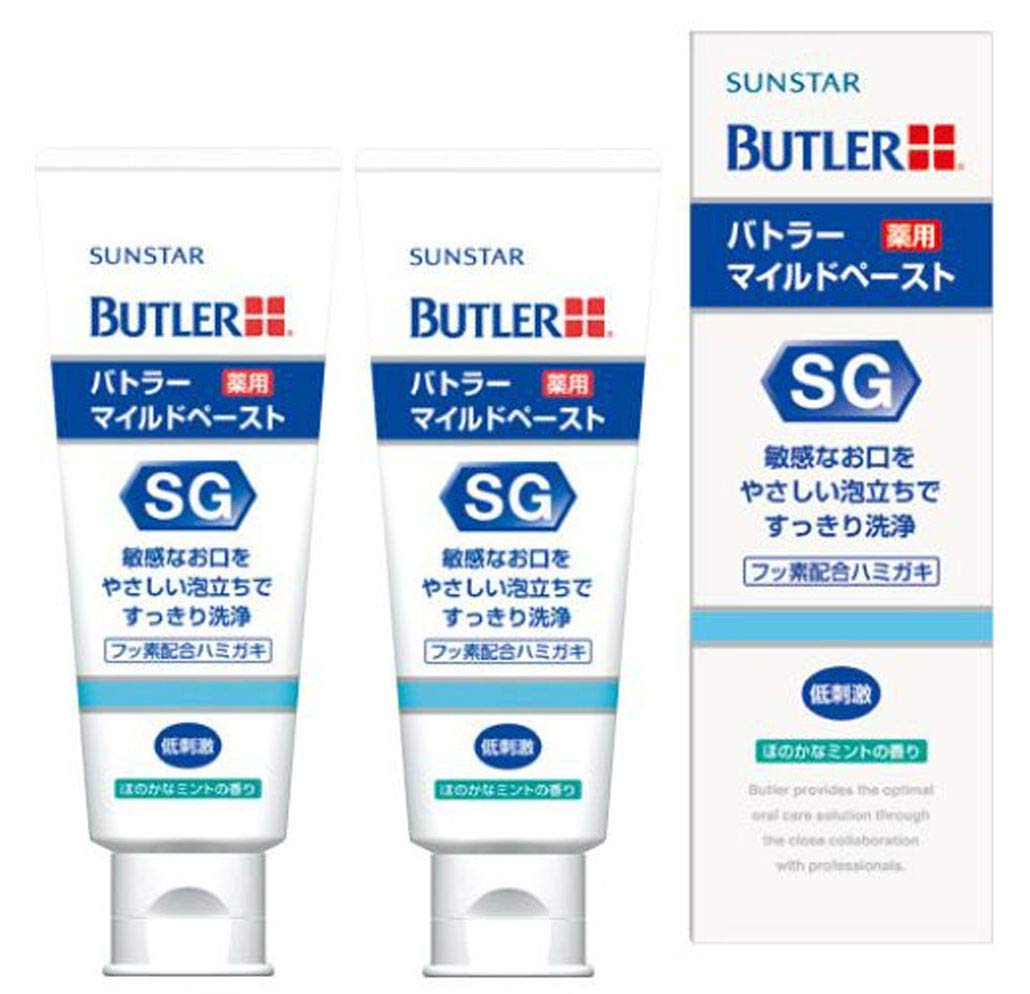 

SUNSTAR BUTLER Мягкая паста 70 г x 2 флакона Квазилекарственное средство