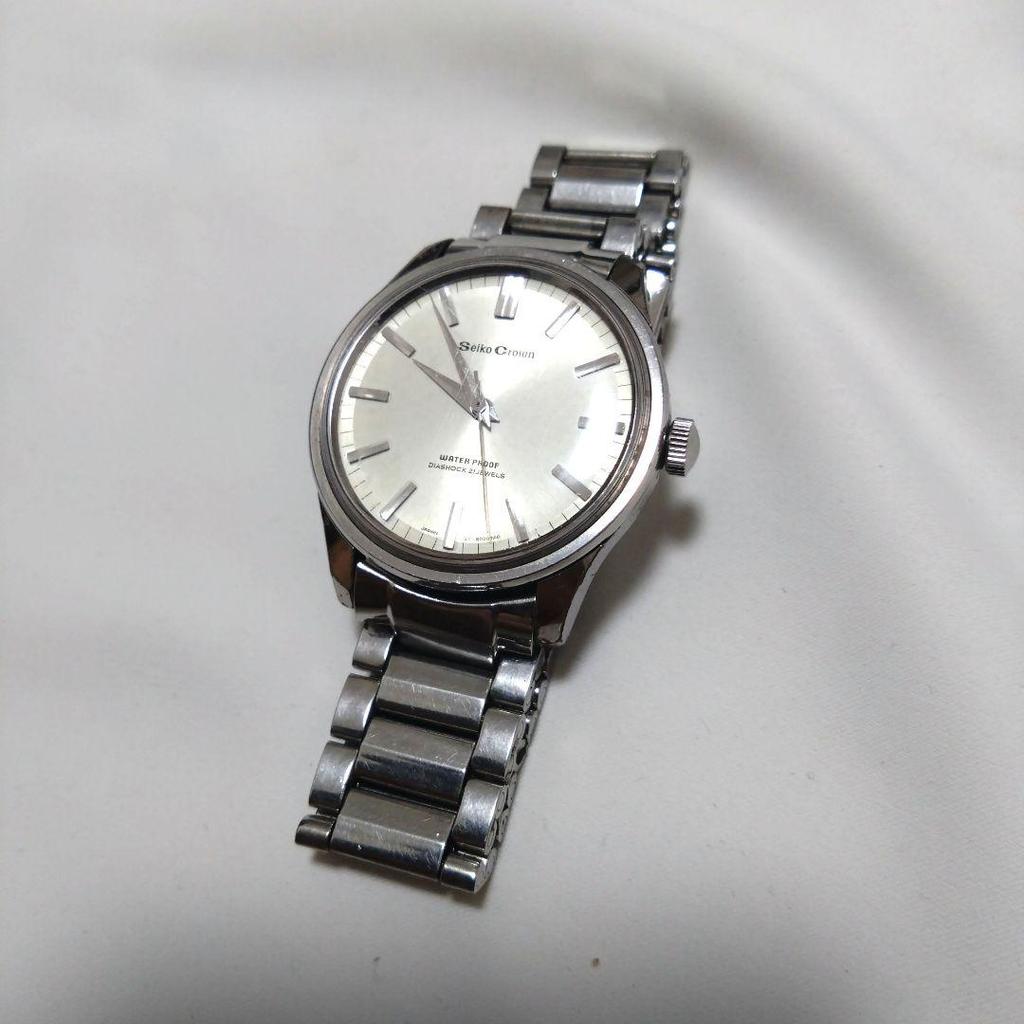 [USED] Extremely rare SEIKO CROWN hand-wound watch, working