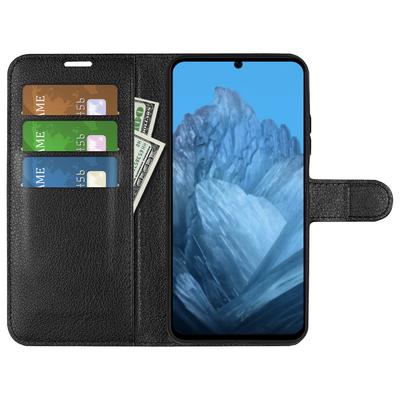 For Google Pixel 9/Pixel 9 Pro PU Leather Phone Case Litchi Texture Shockproof Cell Phone Back Cover