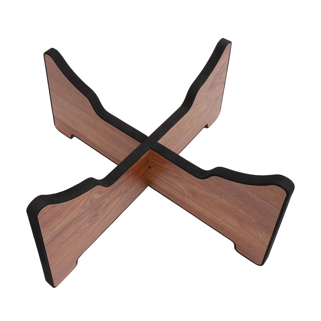 Ethereal Drum Bracket Stable Support Exquisite Wooden Tongue Drum Stand for Display