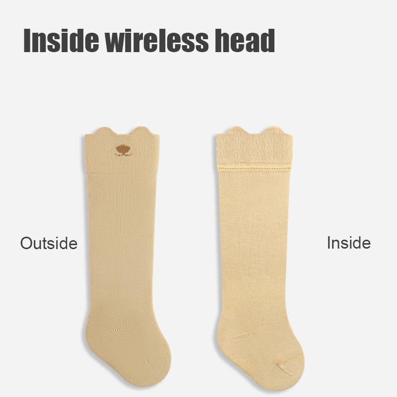 Children's Socks and Tights for Girls Solid Color High Knee Newborn Socks Socks & Leg Warmers Long Tube Stockings For Baby