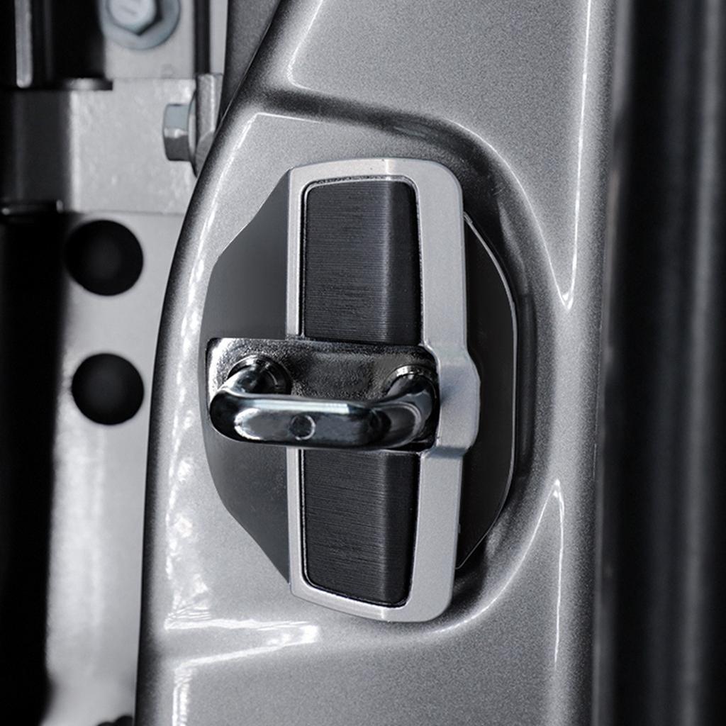 Sp-Car TRD Door Lock Buckle Upgraded Stabilizer Cover Latches Stopper For-Lexus-Toyota Series Eliminate Abnormal Space