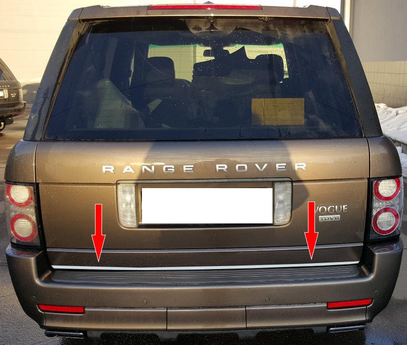 

Кромка багажника (нерж.) для Range Rover III L322 2002-2012 гг