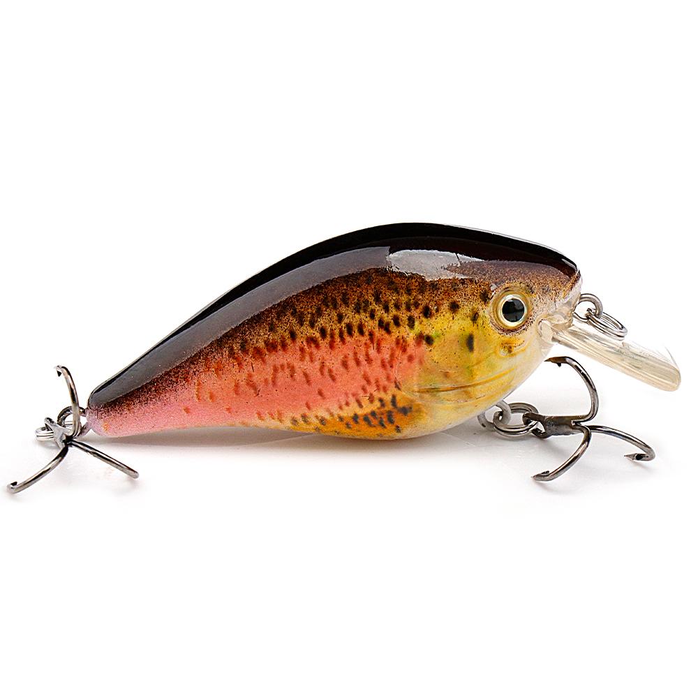 4.5cm 6g Mini Minnow Wobblers Crank Fishing Lure Artificial Minnow Jerkbait Floating Hrad Lure For Trout Fishing Bait