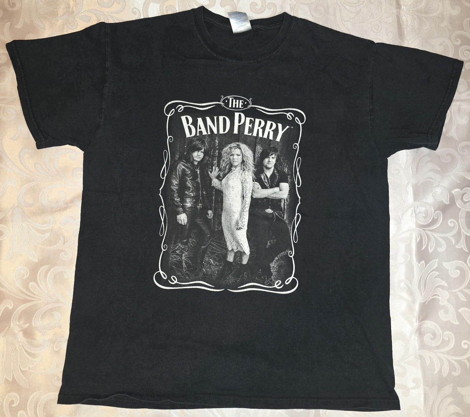 The Band Perry 2014 Concert World Tour T-Shirt Size Medium Double Sided Cities Unisex T-Shirt XL