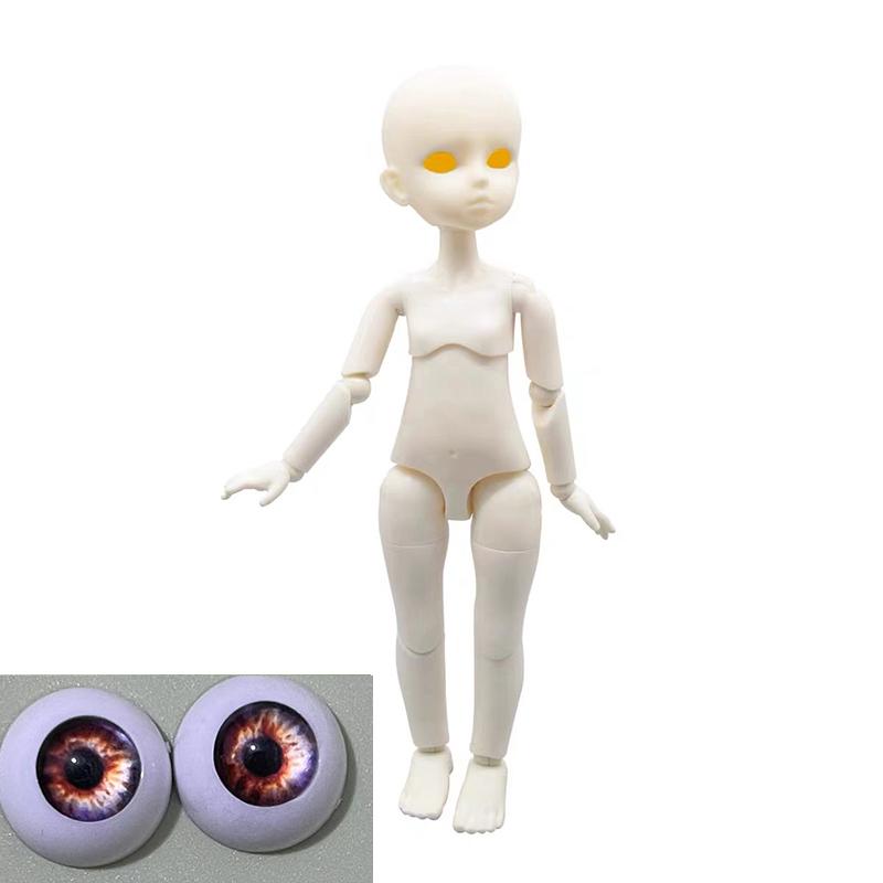 1/6 Bjd Doll Mechanical Joint Body Naked Doll 30cm Practice Makeup Doll Kids Girls Doll Toy Gift Buy Doll Get Free Gesture