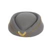 Stewardess Hat Beret Hat Women Air Hostesses Hat Party Cosplay Formal Uniform Caps Accessory Party Hats Costume