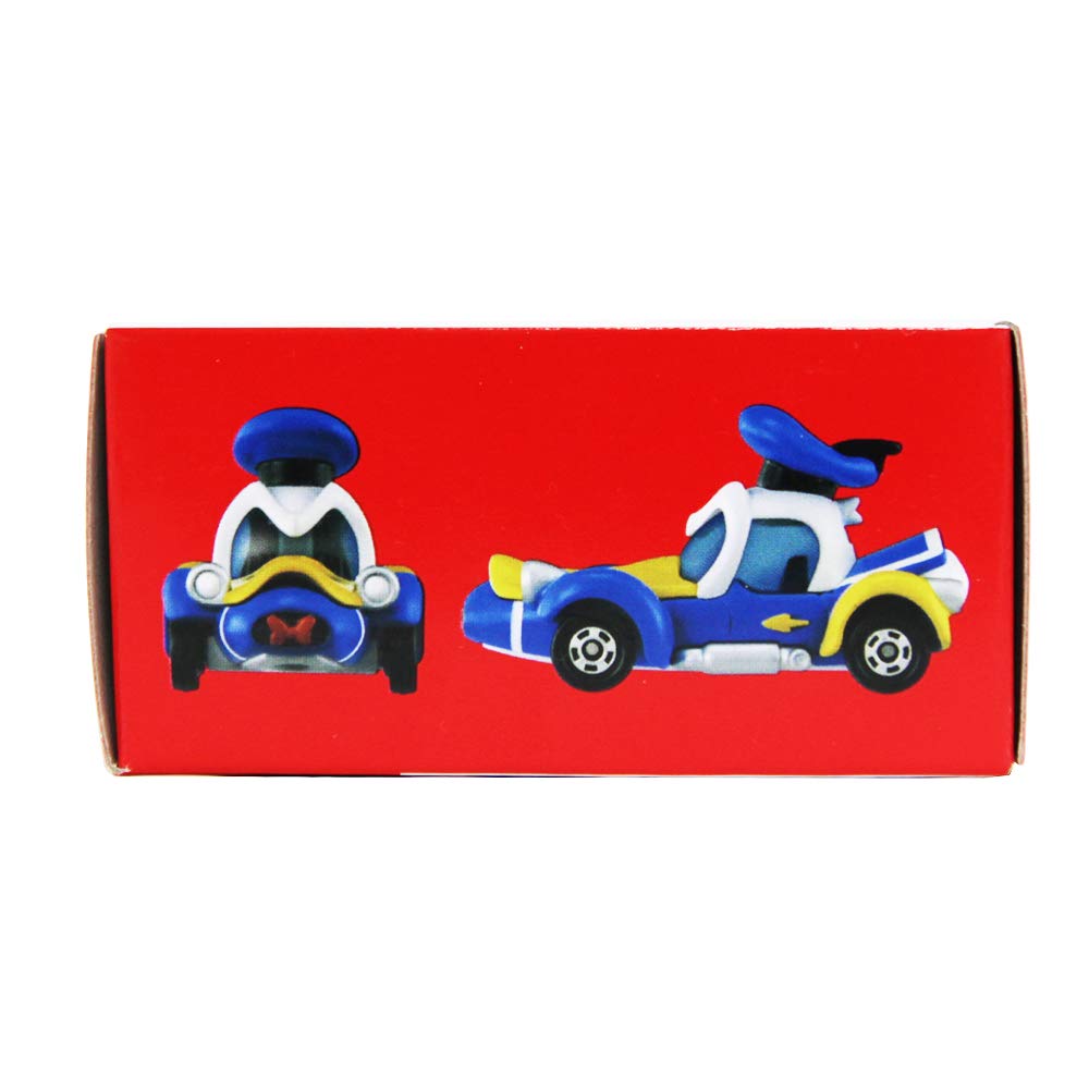 Tomica Racing Donald Duck Disney Miniature Car Vehicle Toy Disney Vehicle Collection Resort Exclusive (Donald's Car)