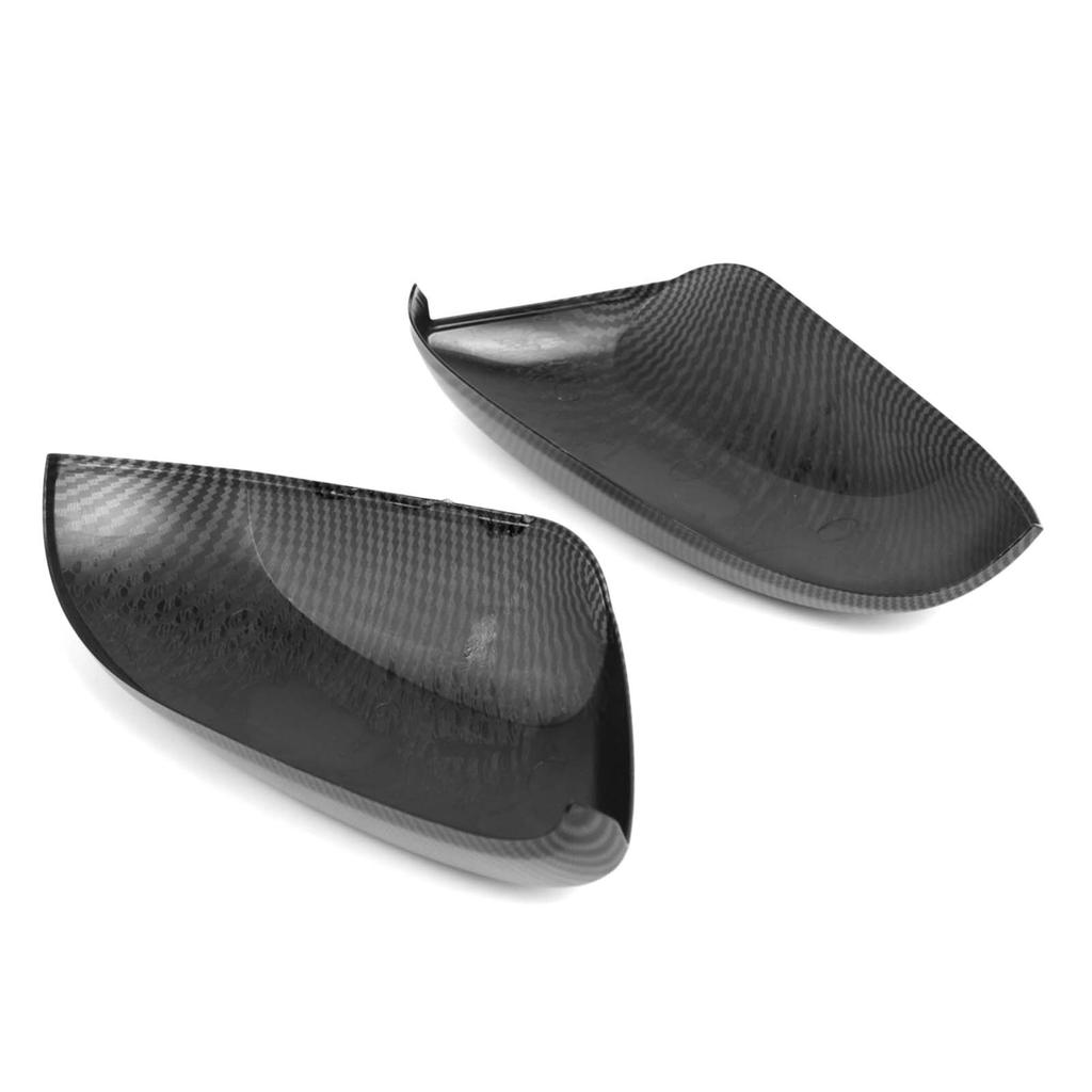 Door Rearview Mirror Cover Cap 2pcs Replacement for Toyota Corolla 2020 2023 Carbon Fiber OEM: 87915 52251, 87910