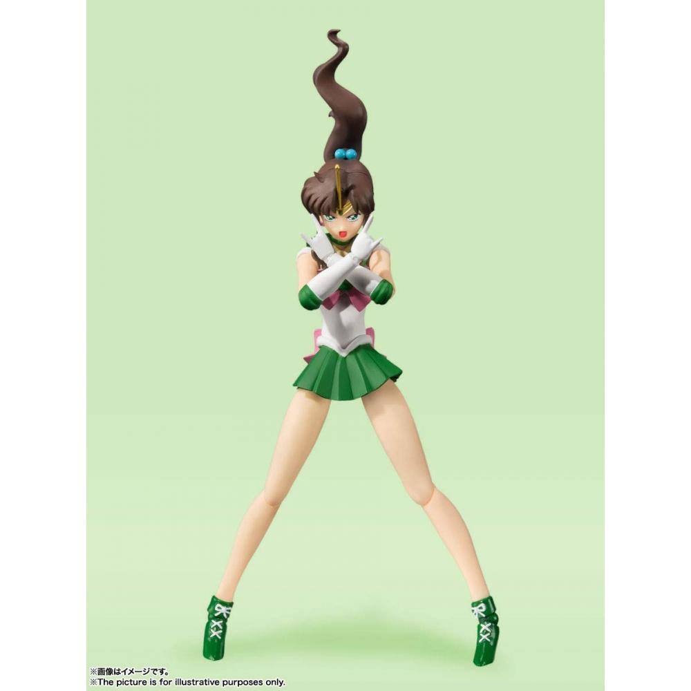 Bandai SPIRITS S.H.Figuarts Sailor Moon Sailor Jupiter -Animation Color Edition- (Resale Version) Approx. 150mm PVC&ABS Painted Movable Figure