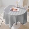 KAPABEAR Nordic French Cotton Linen Tablecloth