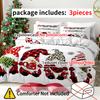 3pcs/set Christmas Reindeer Snowman Bedding Set Includes 1 Duvet Cover And 2 Pillowcases Soft And Skin-Friendly