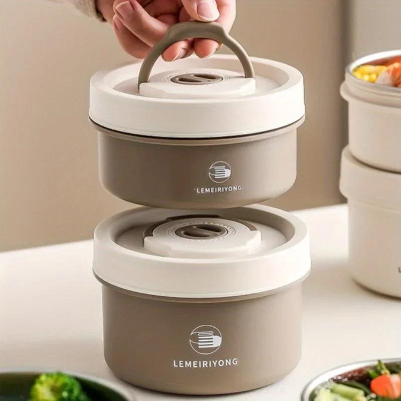 304 Stainless Steel Lunch Box, Lunch Box, Insulated Lunch Box, Multi-layer Lunch Box Can Be Heated In a Microwave Oven