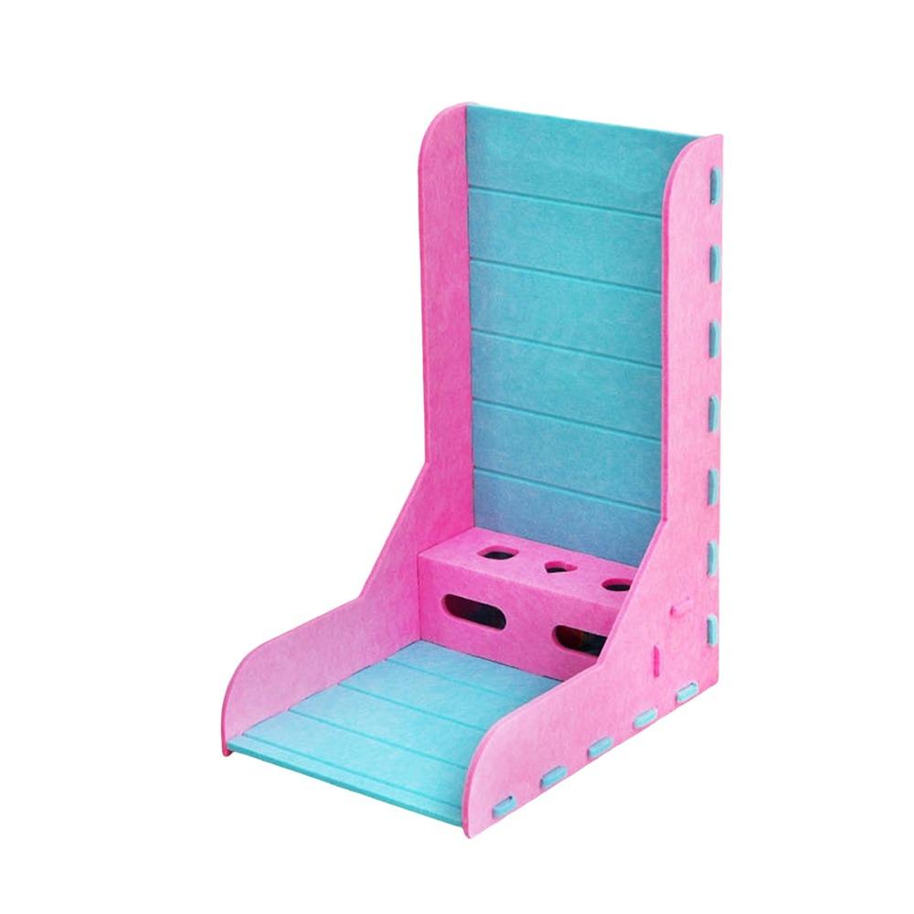 

New Vertical L-Type Cat Scratch Board Scratch-resistant Abrasion-resistant Cat Claw Board Cat Climbing Frame Cat Supplies розовый