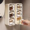 777 Wall-Mounted Ceramic Spice Organizer Set