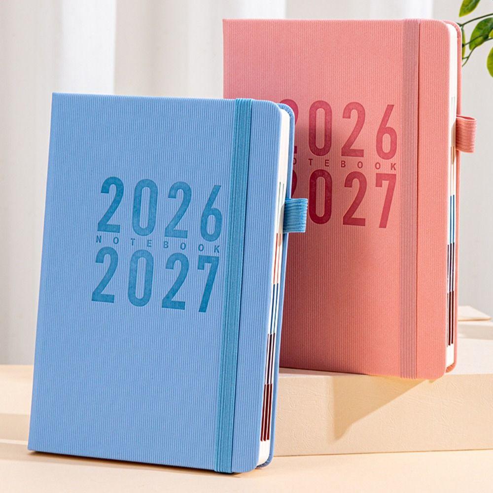 12 Monate A5 Agenda Planungsnotizbuch Englisch To-do-Liste Notizbuch Bürobedarf