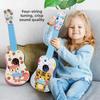 Ukulele Kids Guitar Toys Girls Boys Beginners Mini Guitar Instruments Playing Music Simulation