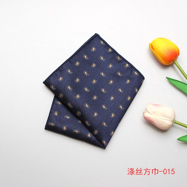 Różnorodność stylów chusteczek kieszonkowych, garnitury męskie, koszule męskie, chusteczki kieszonkowe, wysokiej klasy bankietowe małe kwadratowe chusteczki