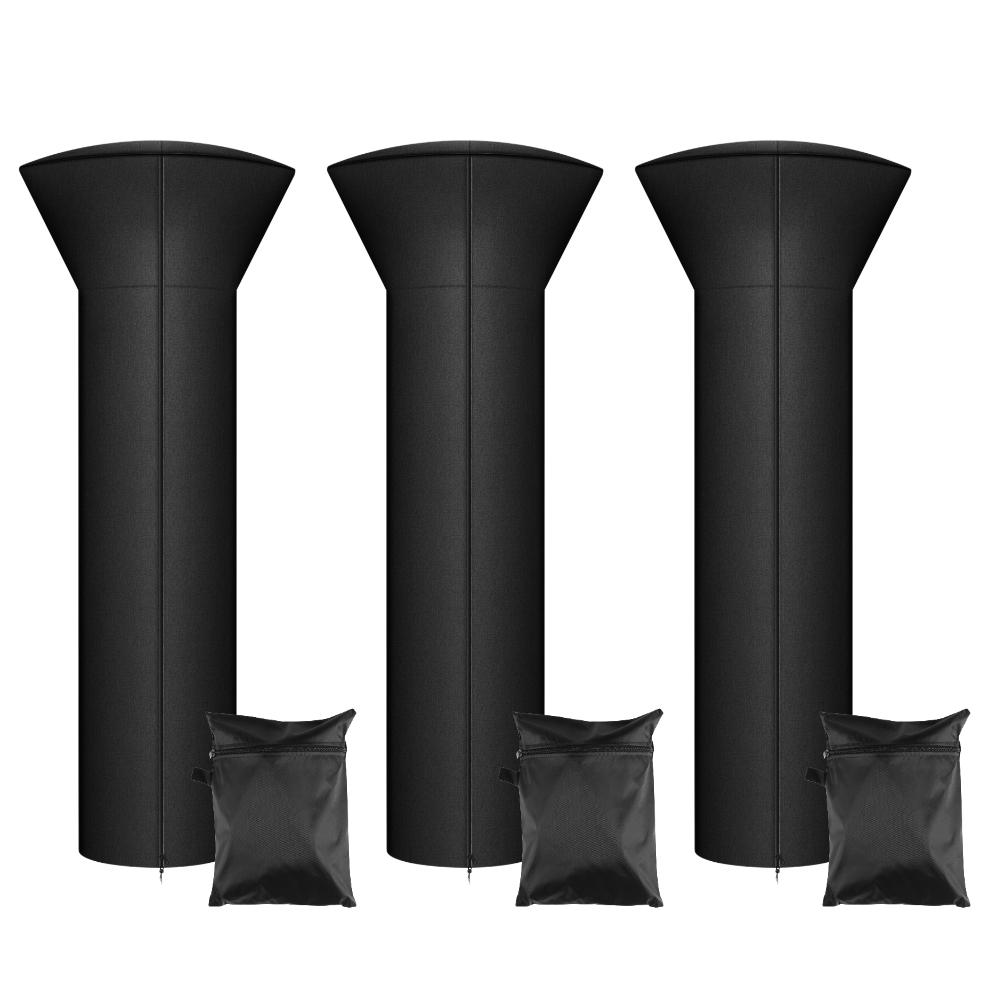 Waterproof Patio Heater Covers Umbrella Heater Cover Garden Furniture Protector All-Purpose Dust Cover with Zipper & Storage Bag