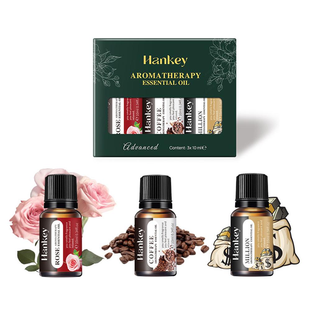 

Подарочная коробка для ароматерапии с эфирными маслами Свежий стойкий цветочный и фруктовый аромат Водорастворимое эфирное масло для диффузора