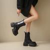 Fashion Versatile 2024 New Style Women's Ultra-high Thick-soled Fashionable Thick-soled Over-the-knee Boots Are Trendy and Fashionable