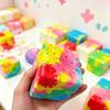 6cm cheese cross-border kneading music, decompression toy explosion, high-value slow rebound maltose kneading