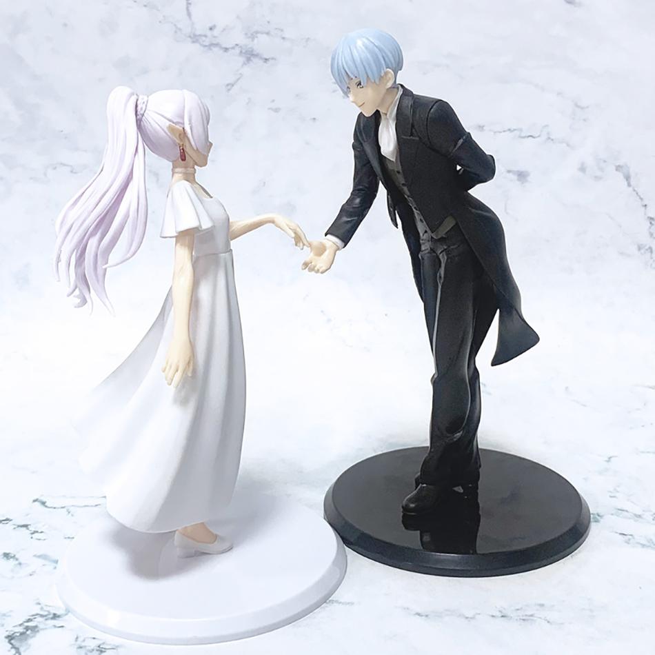 20cm Frieren: Beyond Journey'S End Figure Himmel Action Figurie Frieren Anime Figure Model Doll Collect Desk Decor Toy Gifts