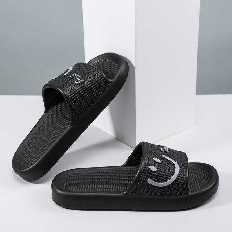 EVA slippers women's summer wear household bathroom cheap stall indoor couple plain sandals
