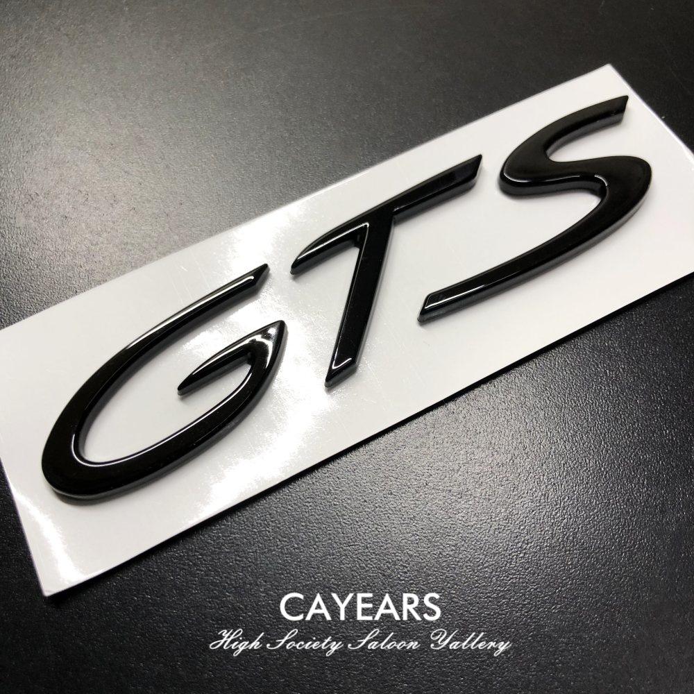Cayears GTS GT1234 RS ABS Kunststoffen Sticker Badge Decals Racing Embleem Geschikt Na 2012 Voor Porsche Auto Carrosserie Achterklep