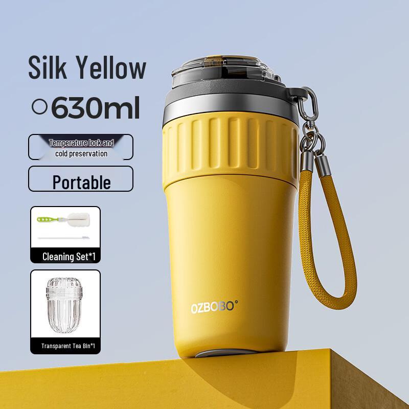OLOEY Portable Stainless Steel Coffee & Water Bottle