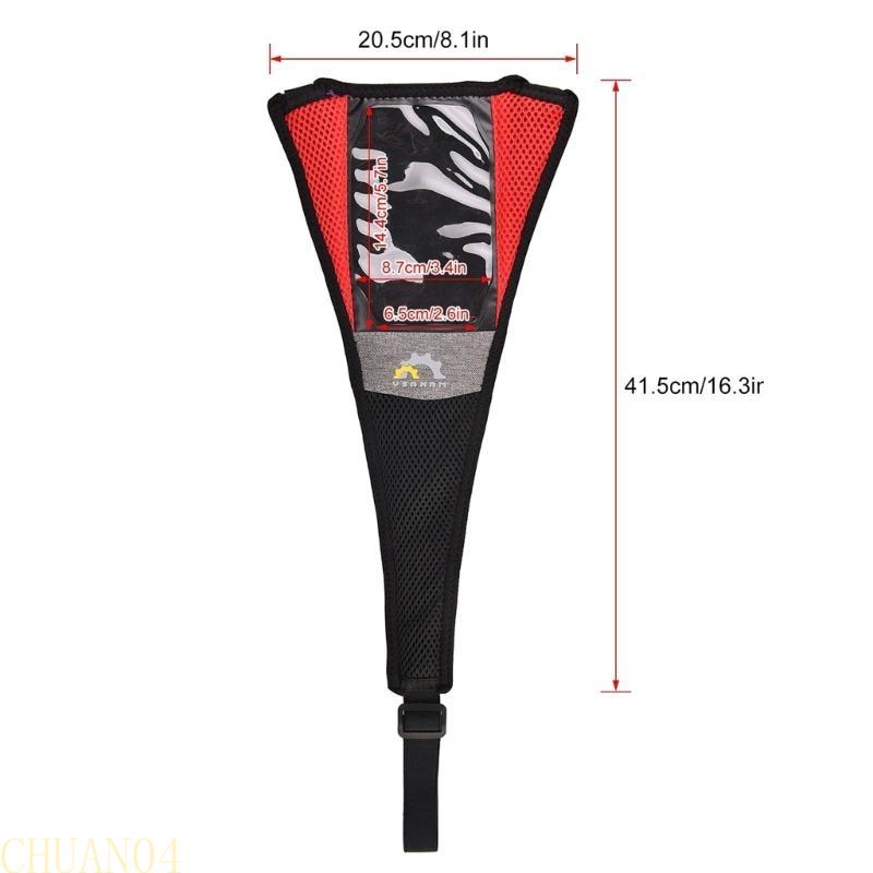 A1A2 Protector Cover Bike Frame Sweat Guard with Touch Screens Phone Pouch for Bike Trainer Indoor Cycling Training Sweat Net